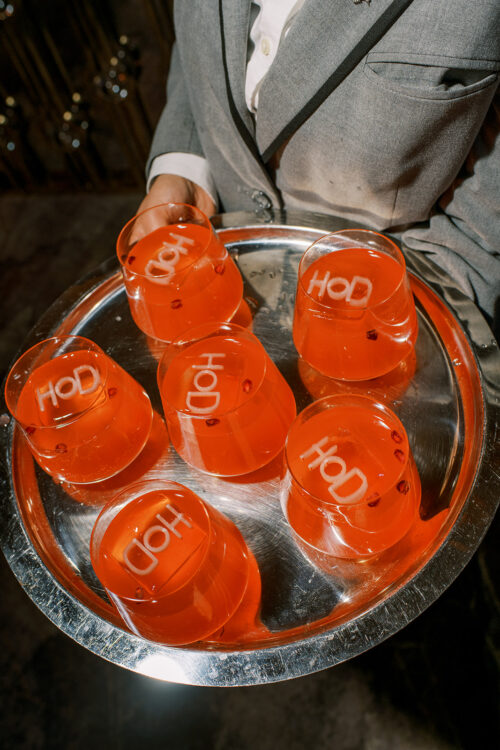Signature custom cocktails at a luxury celebration by event planners in Miami, Florida DELSIE.