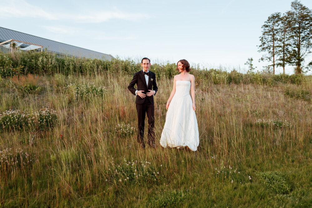 Scenic view of Kingdom of the Hawk vineyard wedding venue in Connecticut.