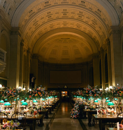 Boston Public Library Wedding